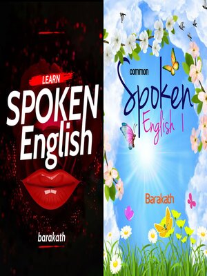 cover image of Learn spoken English Common spoken English 1